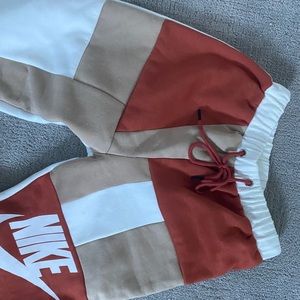 Nike sweatpants-patchwork